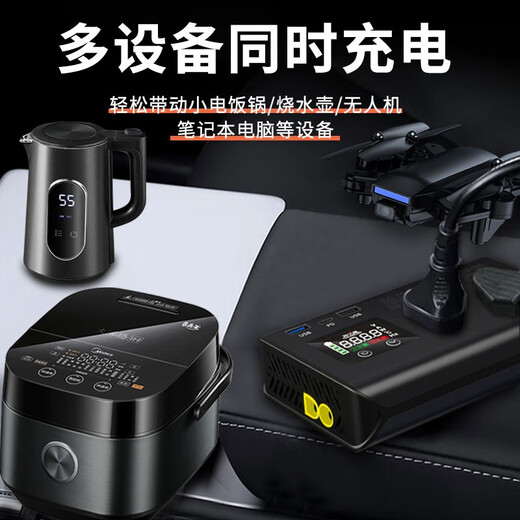 Victory Star 1000w car inverter 12v24v to 220v converter high-power car power multi-function socket 12V dedicated 800W standard + connecting cable