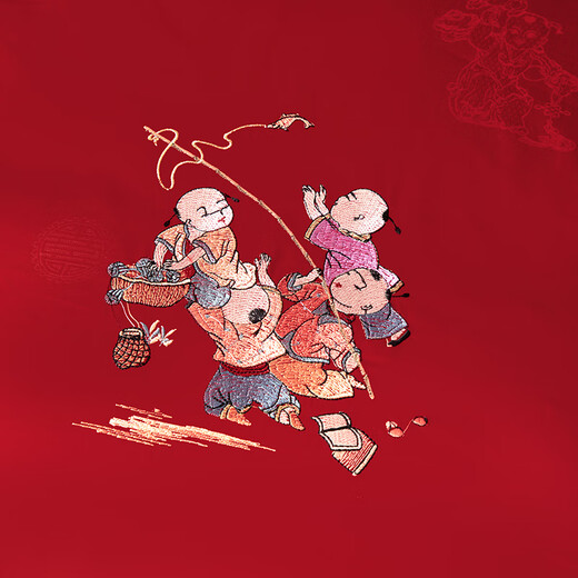 NOAHER Home Textiles Four-piece wedding bedding set 100-count long-staple cotton heavily embroidered wedding multi-piece set Newlyweds festive bedding pure cotton set Sheet style four-piece set 2.0m (6.6 feet) bed (220 240 quilt sets) NOAHER Home Textiles Four-piece wedding bedding set 100-count long-staple cotton heavily embroidered wedding multi-piece set Newlyweds festive bedding pure cotton set Sheet style four-piece set 2.0m (6.6 feet) bed (220 240 quilt sets)