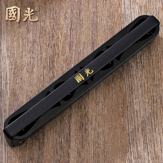 Guoguang gongs importés Guoguang harmonica niveau de performance professionnel performance haut de gamme accent polyphonique 24 trous cadeau pour débutants clé C adulte niveau palais polyphonique 24 trous clé C améliorée