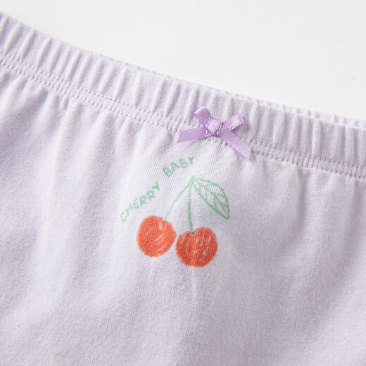 DAVE&BELLA two-pack girls' antibacterial underwear, children's clothing, large children's uncensored pp boxer briefs