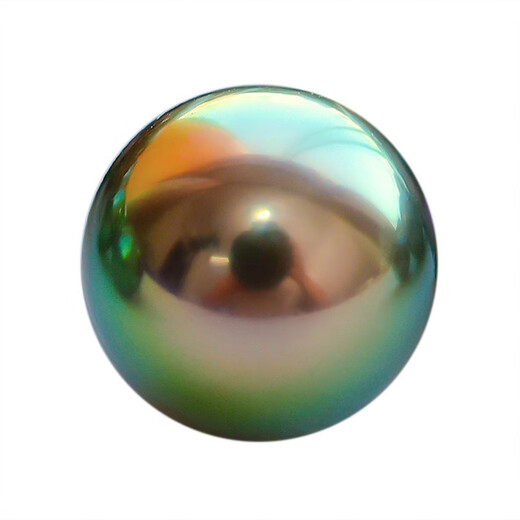 Zhu Peili Tahitian black pearls Tahitian stunning peacock green black pearls loose beads single customized ring pendant live broadcast room ready contact before shooting