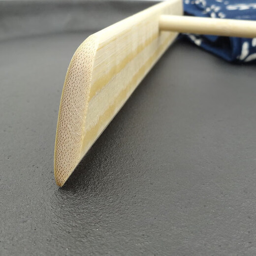 Bei Jingjie commercial bamboo dragonfly household bamboo target Nanzhu scraper enlarged egg pancake special Tianjin pancake fruit tool 18cm large bamboo rake