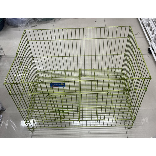 Foldable bold dog cage for sale dog fence exhibition cage running bed exhibition table wire fence nano paint dog cage nano running bed nano paint (with tray) length 88 width 60 total height 65