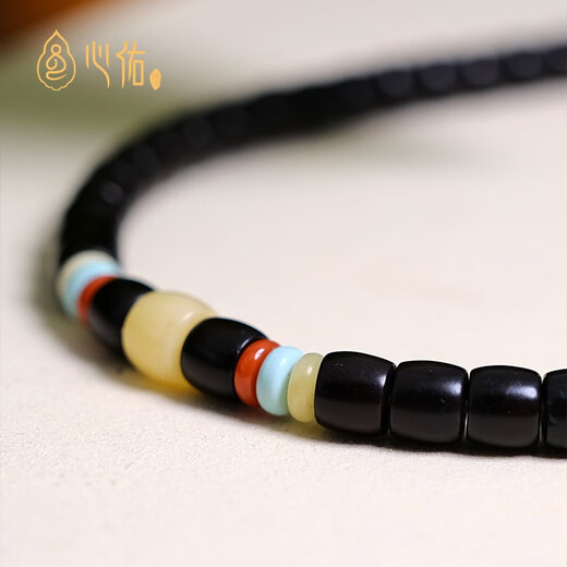 Xinyou Traffic Light Southern Red Beeswax Turquoise Spacer Passion Seed Star and Moon Bodhi Bracelet Separator Beads and Toy Bead Accessories Rounded Classic Traffic Light Spacer 5mm (Beeswax + Turquoise + Nanhong)