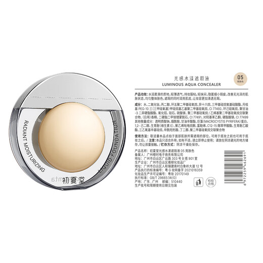 Chuxiatang Sun Egg Concealer 14g Concealer Pen Covers Spots, Acne Marks, Facial Blemishes and Dark Circles as a Gift for Your Girlfriend