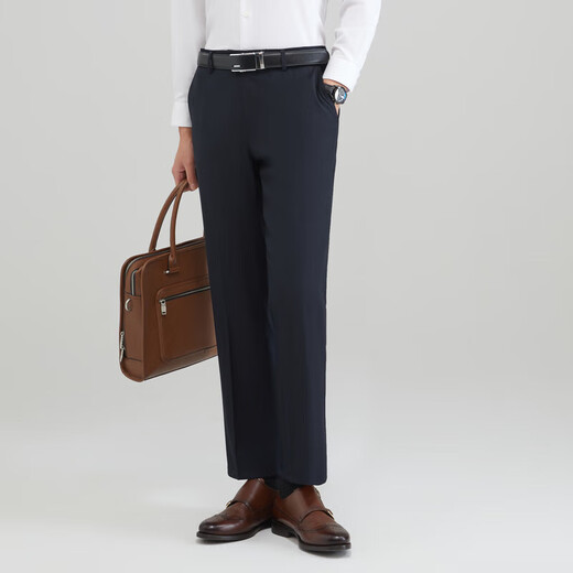 Youngor trousers men's autumn and winter young men's business casual trousers VCHX329960AWA black 170/78A