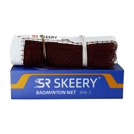 Сетка для бадминтона Skerui, портативная сетка для бадминтона с четырьмя краями из полиэстера, стандартная маленькая сетка, прочный стальной трос