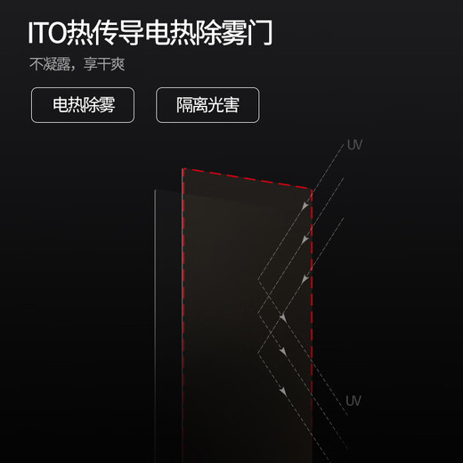 EREMITE 400 depth ultra-thin embedded red wine cabinet constant temperature wine cabinet beverage cabinet tea refrigerator wine storage cabinet sideboard wine cabinet 1.79 meters glass door single temperature 480 depth 98 bottles