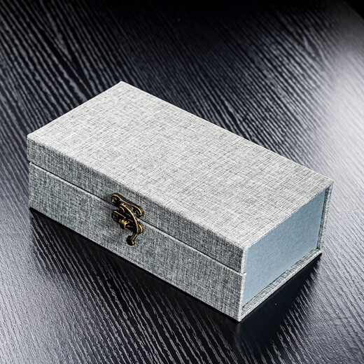 Rongshantang pure titanium tea tea spoon tea spoon tea lotus tea divider tea waker tea ceremony six gentlemen tea accessories pure titanium ice crystal tea two-piece set - Pingchuan silver style