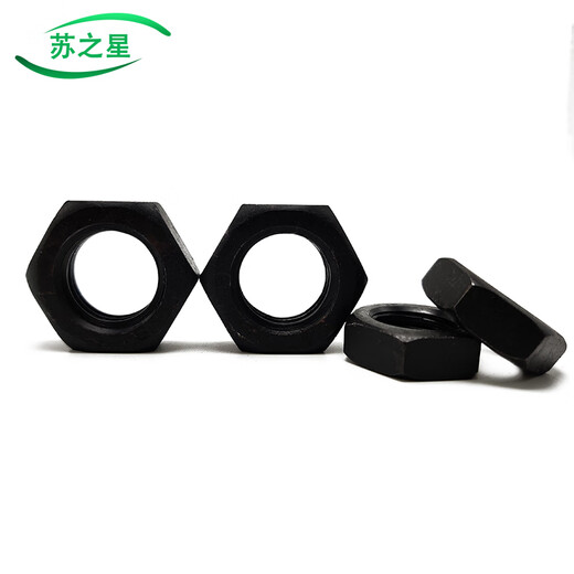 Huili's customized high-strength 8.8-grade hexagonal thin nut flat nut M10M12M14M16M18M20M22M24--48 M27*320 only