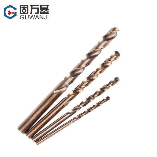 Guwanji cobalt-containing twist drill bit stainless steel special metal hole expander drill multi-functional alloy hole opener electric drill bit 5MM 1