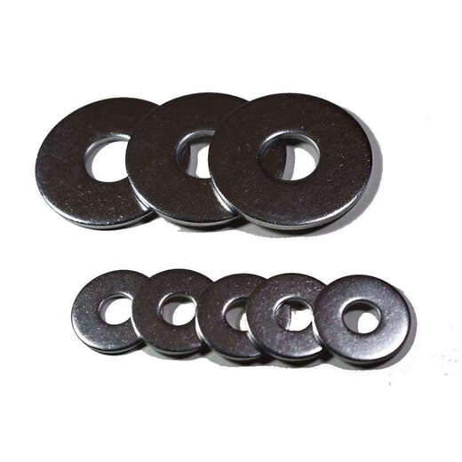 XMSJ stainless steel 304 flat washer gasket M13 inner hole inner diameter metal washer thickened meson narrow edge i 13*20*0 points 5304 material 1 thousand eb4