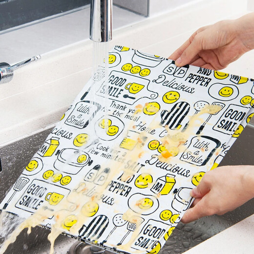 One-burning high-temperature kitchen gas stove cooking insulation heat-proof anti-splash baffle foldable oil barrier oil barrier aluminum foil board light blue - 2 pieces (thickened)