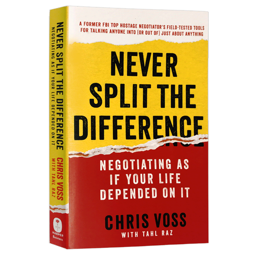 英文原版 强势谈判 Never Split the Difference 商务沟通