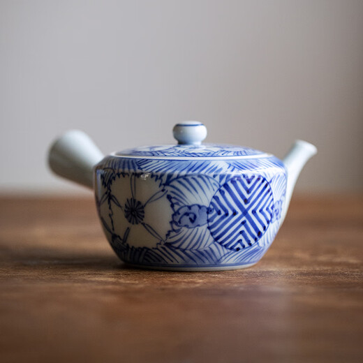 同合年货大清仓，超值特价日本进口茶具茶壶茶杯大特卖链接2 数量有限 【正价728元】染付斜纹急须