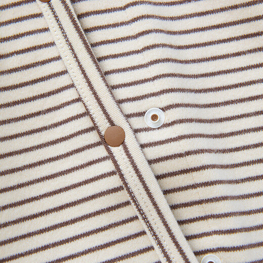 Tongtai (TONGTAI) baby one-piece spring and autumn baby clothes children's outdoor clothing TS43J056-DS coffee 73cm