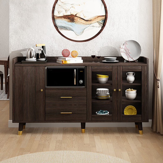 ANERYA sideboard, restaurant sideboard, wine cabinet, large-capacity kitchen storage bowl cabinet, living room tea cabinet