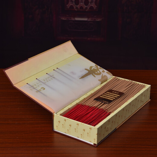 Peace incense, Gong incense, Guanyin incense, home use in front of the Buddha, natural incense, bamboo stick incense, home worship supplies, D70-20, a box of peace incense