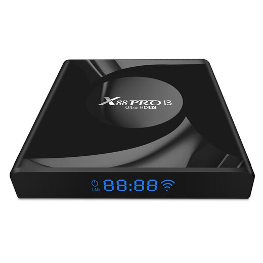 AIRWORLD foreign trade TV box X88 PRO 13 native Android 13 HD 8k network player WIFI6 Bluetooth 5 4G 64G domestic version installed VIP film and television
