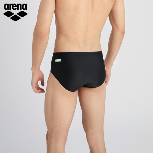 Мужские трусы серии Arena (arena) source power с принтом, модные, не смущающие плавки для фитнеса, черные/синие (BKBU) XL