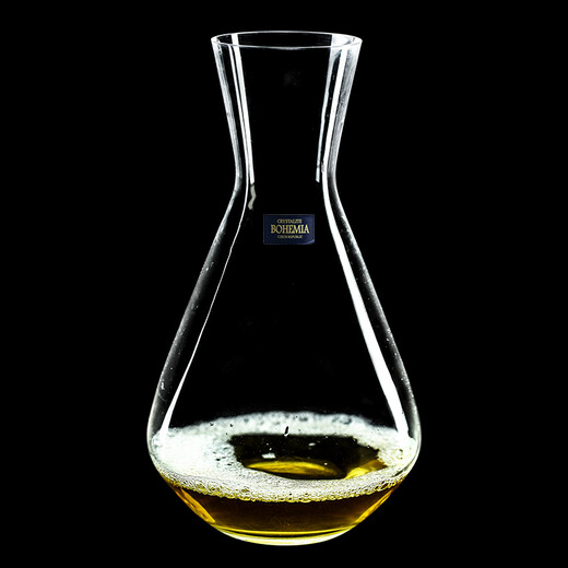 Gauss (Glass) decanter imported Czech crystal glass decanter hotel bar home European wine red wine dispenser 1400ml