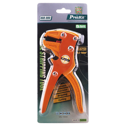 Baogong (Pro sKit) 808-080 duckbill type single row automatic wire stripper 0.2-4mm