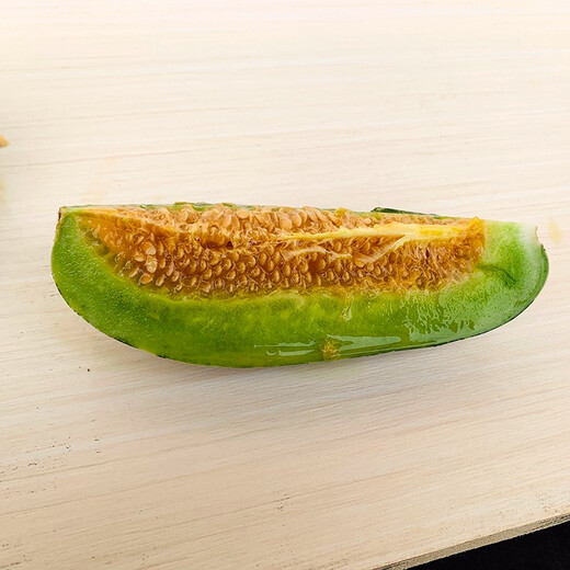 Zhongke Maohua Melon Fruit Seeds Bomei 91 Melon Seeds Flower Skin Green Flesh Peel High Toughness Boyang Series 91 Type Resistant to Transportation Bomei 91 50 capsules/bag Trial Planting Pack