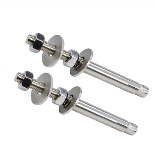 Zhuankai 304 stainless steel extended expansion screw extra long ceiling expansion bolt clothes hanger expansion M6M8M10M12 M10*200