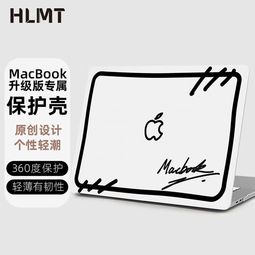 HLMT eignet sich für 2023 neues MacBook Air13.6-Zoll 15 Schutzhülle 16 Apple Laptop Schutzfall Pro14 Schutzhülle + Maus-Pad A1425/A1502