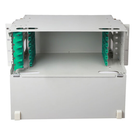 Carrier-grade 12-core ODF frame 24-port optical fiber distribution frame 48/72/96/144-core rack-mounted sub-frame unit box 72-core ODF (fully equipped with FC/APC)