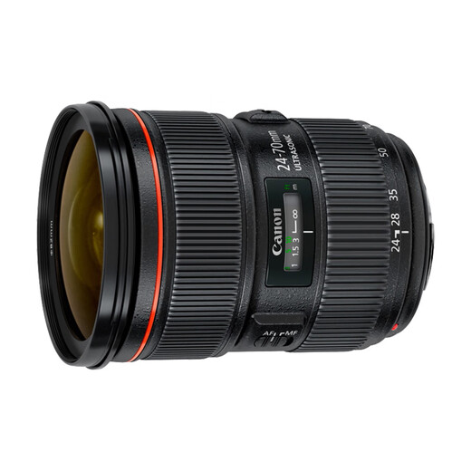 Canon EF 24-70mm f/2.8L II USM standard zoom SLR red circle lens rear-sealed Hong Kong version 2470F4 EF24-70F4 Hong Kong store warranty for three years official standard