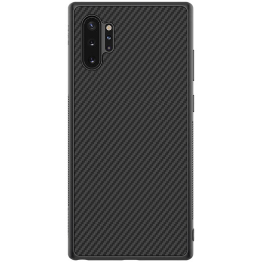 Nelkin Samsung note10+ mobile phone case fiber shield mobile phone protective case/protective cover/mobile phone case black
