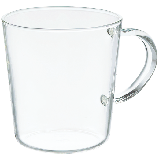 HARIO Japan imported heat-resistant glass mug scented tea coffee cup teacup milk cup 2-piece set SRM300ml*2