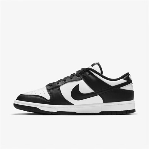 Nike (NIKE) Zapatos para hombre Dunk Low SB Zapatos deportivos informales de caña baja Zapatos de skate ligeros, resistentes al desgaste, transpirables y de caña baja DD1391-100 Panda blanco y negro 40.5