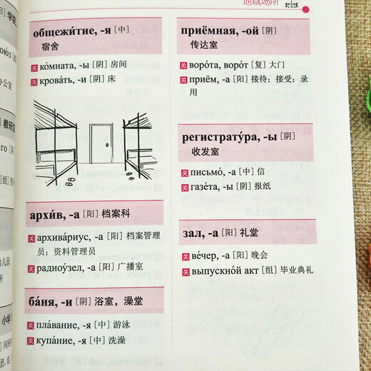 频率使用高的7000俄语单词俄语入门自学教材俄语单词词汇俄语翻译大学通用俄语初中高中俄语教材零基础零起点俄语词典俄语书