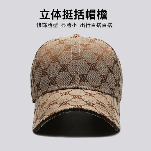Disangsa new hat men's four-season casual fashion baseball cap women's deepened hard-top hat sports outdoor sun hat black adjustable