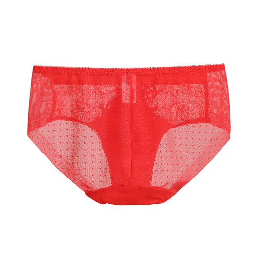 Admiration underwear women's underwear Zhenmei low-waist animal year triangle underwear AM223191 red 165
