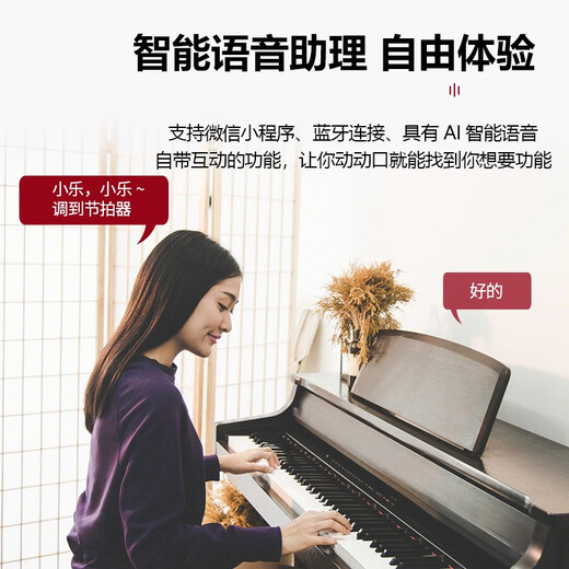 Ryefield (Ryefield) Electric Piano 88 Key Heavy Hammer Beginner Professional Rading Piano Home Home Digital Electronic Piano Grade Grade High Box RY688 Heavy Hammer-Balm Balm White Paint