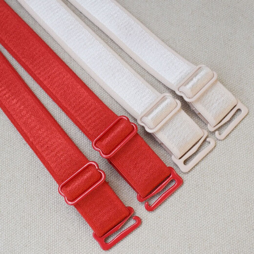 朵兰达60厘米超长款内衣肩带 弹力舒适可交叉防滑文胸带 加长胸罩带子女 黑色【1.8cm带宽】（超长款） 1付 (平铺长度58-63cm)