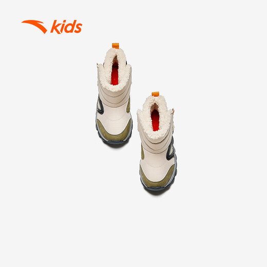 Anta children's velvet warm sports shoes for boys, cotton shoes, cotton boots, children's winter shoes, snow boots A12449942