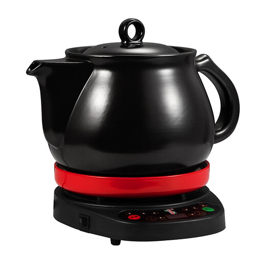 Zhushuixi Health Pot Chinese Medicine Pot Medicine Jar Split Fully Automatic Medicine Decoction Machine Electric Casserole Chinese Medicine Pot Ceramic Decoction Pot Electric Medicine Pot Decoction Device Medicine Pot 4L Medicine Pot + Base - Recommended by Traditional Chinese Medicine