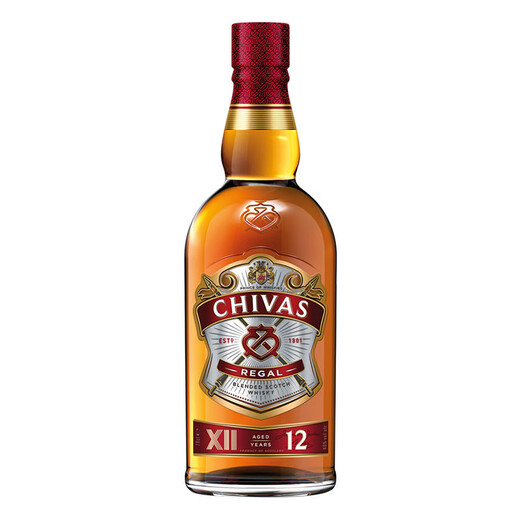 
Chivas 12 years Scottish blended whiskey imported wine 500ml*2 bottles