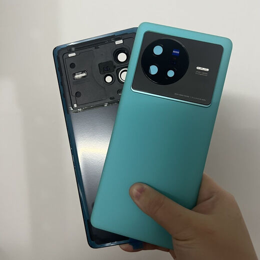 Suitable for vivox80 original back cover glass replacement x80Pro mobile phone back cover rear screen X80 battery cover frosted X80 to black back cover without frame lens