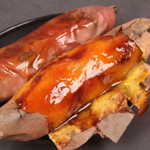 Jingxiansheng Shandong Yanshu No. 25 Sweet Potato (Saccharified) Net weight 4.5 Jin Jin equals 0.5 kg Selected fruit 150-400g Straight from the source