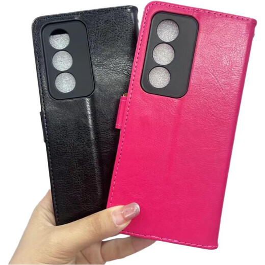 Ju Xiaozhi is suitable for oppoA3X mobile phone case flip leather case PKD130 wallet card case full-package anti-fall soft inner shell magnetic buckle protective cover for men and women oppo A3X 5G domestic version [brown]