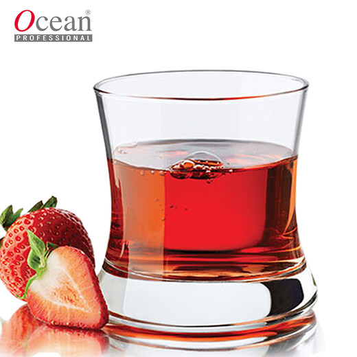 OCEAN Thailand imported crystal household transparent water cup waist glass whiskey wine glass beer spirits glass wine set tango cup 350ml single