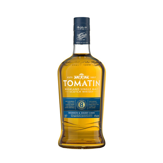 TOMATIN汤玛丁 8年 单一麦芽威士忌 1000ml 40度 进口洋酒