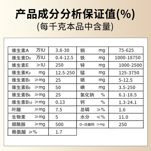 Ouya Taigao 4% pregnant sow compound premixed feed premix farrowing multi-prevention constipation sow feed 20Kg/bag 2 bags 4% pregnant sow compound premixed feed