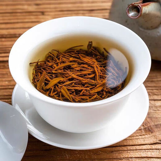 Lapsang Souchong Wuyishan Tongmuguan Lapsang Souchong black tea bulk bagged tea ancient tree red gold Junmei A grade ziplock bag * 2 bags (500g