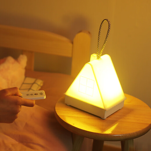 Datouren rechargeable night light baby feeding lamp remote control bedroom bedside lamp timed sleep atmosphere night light